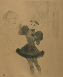 Henri de Toulouse-Lautrec - Lender et Lavallière.