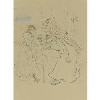 Henri de Toulouse-Lautrec - Les Deux Soeurs Légendaires