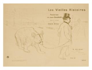 Henri De Toulouse-Lautrec - Les Vieilles Histoires, Couverture-Frontispiece