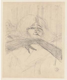Henri de Toulouse-Lautrec - Linger Longer Loo, from Yvette Guilbert (W. 278)