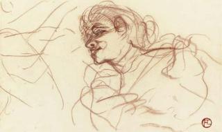 Henri de Toulouse-Lautrec - Mademoiselle Lender