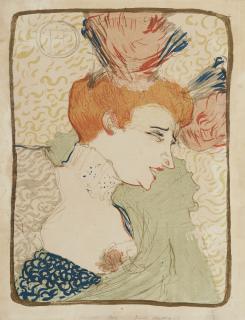 Henri De Toulouse-Lautrec - Mademoiselle Marcelle Lender, En Buste (D. 102; Adr. 115; W. 99)