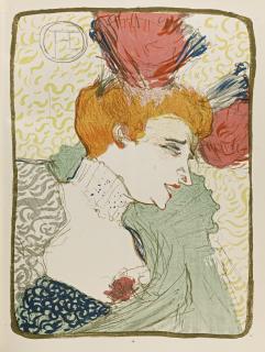 Henri De Toulouse-Lautrec - Mademoiselle Marcelle Lender, En Buste (Delteil 102; Adriani 115; Wittrock 99)