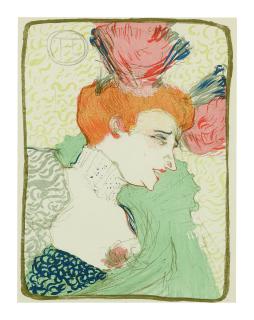 Henri De Toulouse-Lautrec - Mademoiselle Marcelle Lender, En Buste (Delteil 102; Wittrock 99; Adriani 1152)