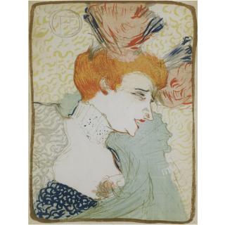 Henri De Toulouse-Lautrec - Mademoiselle Marcelle Lender En Buste (W. 99)