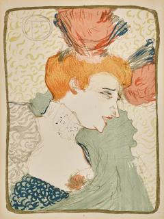Henri De Toulouse-Lautrec - Mademoiselle Marcelle Lender, En Buste (Wittrock 99; Delteil 102; Adriani 115)