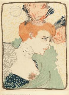 Henri de Toulouse-Lautrec - Mademoiselle Marcelle Lender, en buste