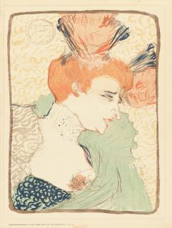Henri de Toulouse-Lautrec - Mademoiselle Marcelle Lender, en buste