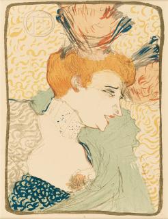 Henri de Toulouse-Lautrec - Mademoiselle Marcelle Lender, en buste