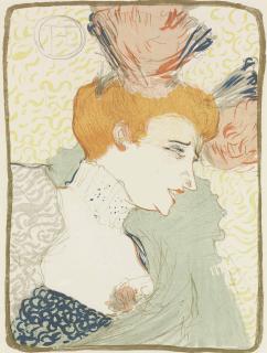 Henri De Toulouse-Lautrec - Mademoiselle Marcelle Lender, En Buste