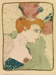 Henri de Toulouse-Lautrec - Mademoiselle Marcelle Lender, en buste