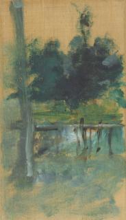 Henri De Toulouse-Lautrec - Malromé; Sous-bois