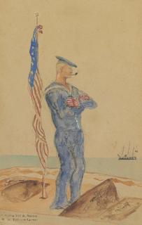 Henri De Toulouse-Lautrec - Marin fumant