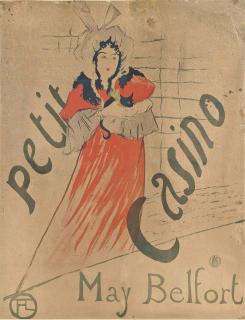 Henri De Toulouse-Lautrec - May Belfort, Petit Casino