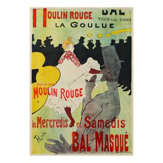 Henri De Toulouse-Lautrec - Moulin Rouge - La Goulue (D. 339; Adr. 1; W. P 1)