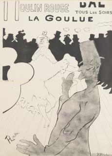 Henri de Toulouse-Lautrec - Moulin Rouge - La Goulue (D. 339; Adr. 1; W. P1)