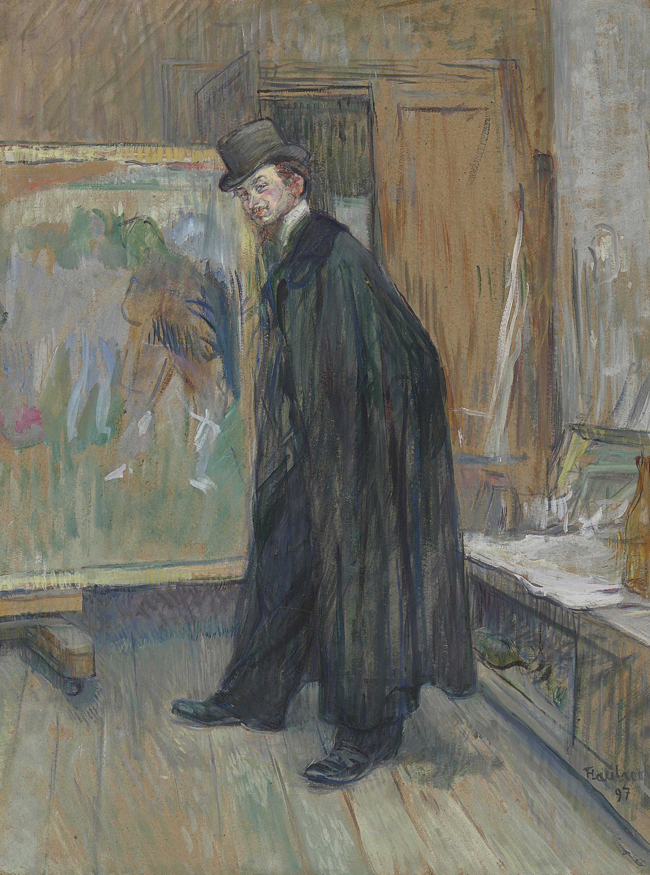 Henri De Toulouse-Lautrec - Portrait de Henri Nocq