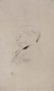 Henri de Toulouse-Lautrec - Portrait D\'Homme
