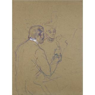 Henri De Toulouse-Lautrec - Snobisme, Or Chez Larue