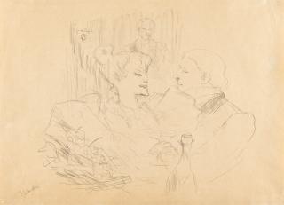 Henri de Toulouse-Lautrec - Souper à Londres