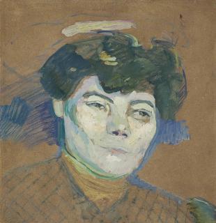 Henri De Toulouse-Lautrec - Tête de femme