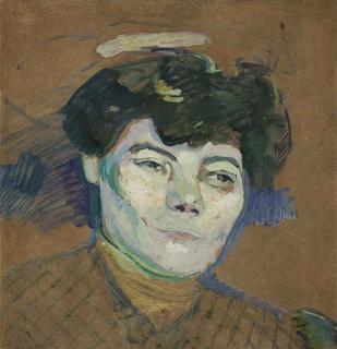 Henri de Toulouse-Lautrec - Tête de femme
