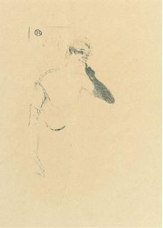 Henri De Toulouse-Lautrec - Yvette Guilbert, dans Colombine á Pierrot (W. 68)