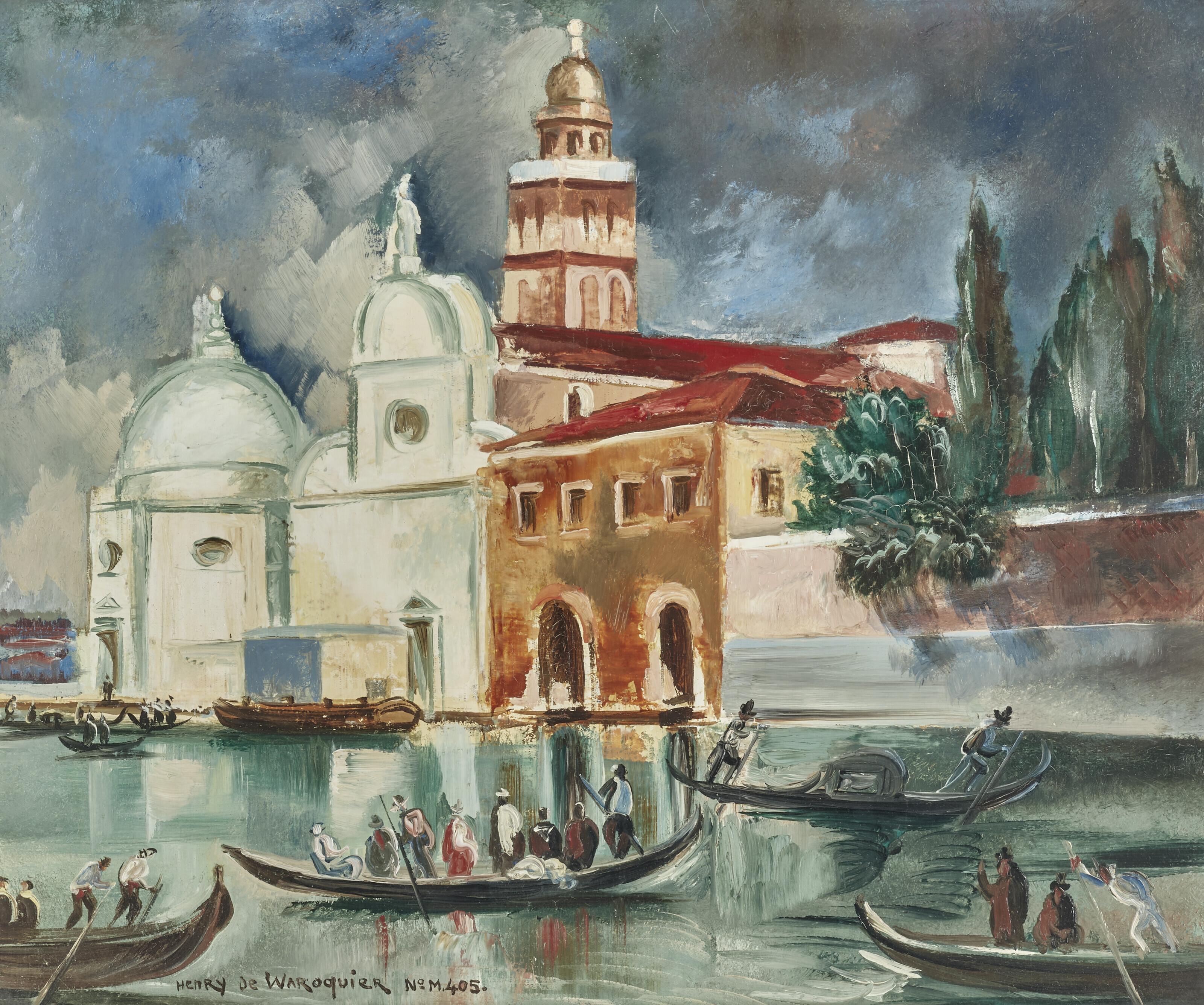 Henri De Waroquier - San Giorgio Maggiore, Venice