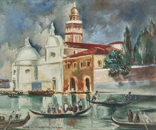 Henri De Waroquier - San Giorgio Maggiore, Venice