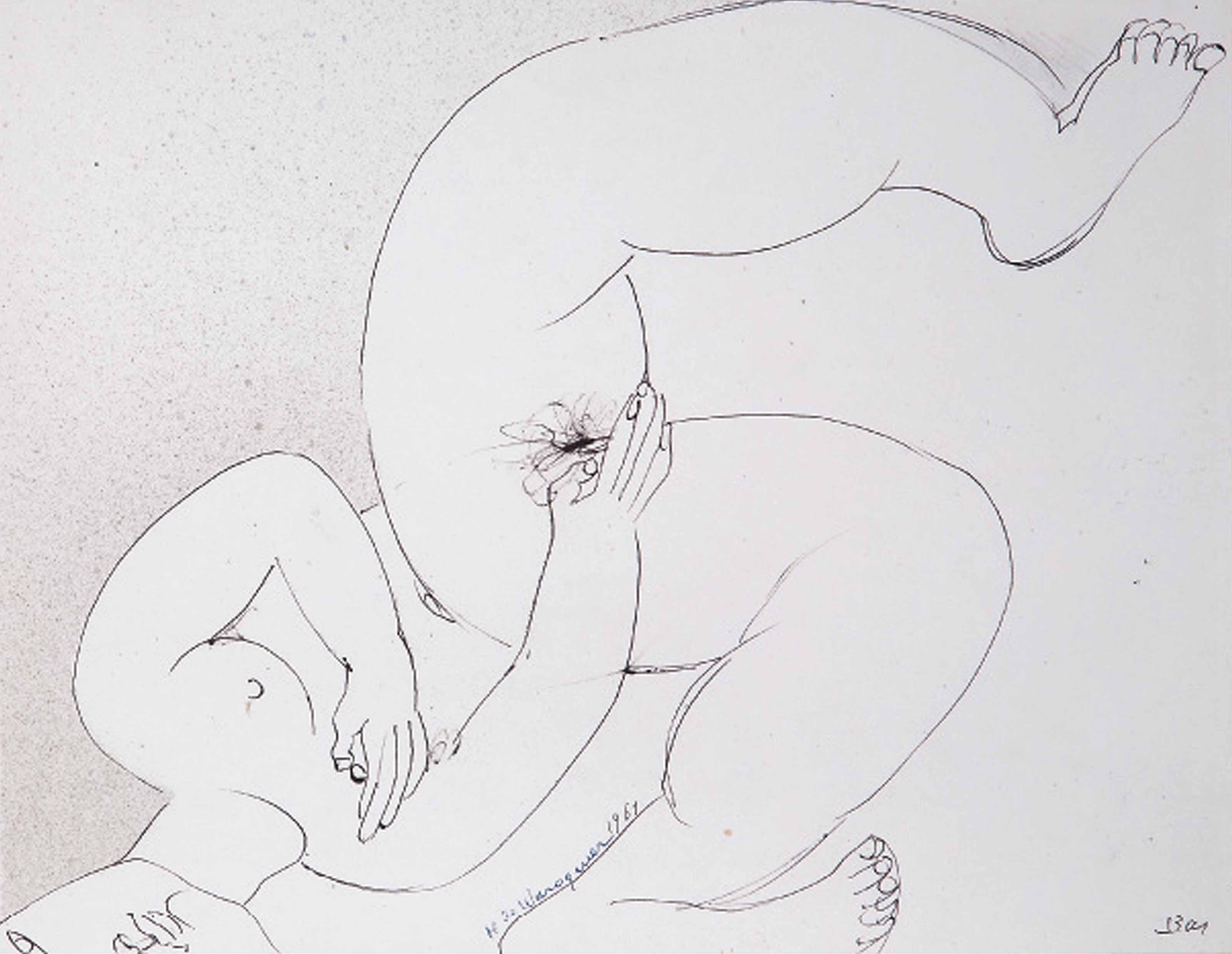 Henri De Waroquier - Sans Titre