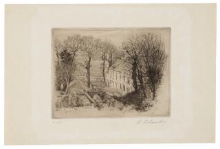 Henri Delavallée - Maison de pêcheurs