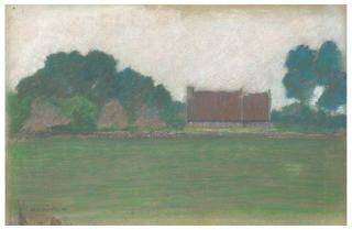 Henri Delavallée - Paysage breton