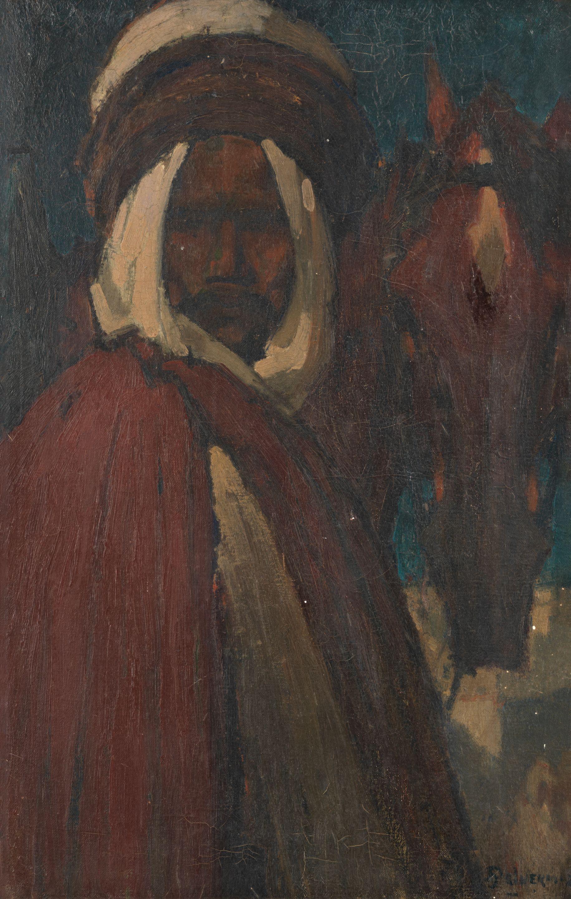 Henri Deluermoz - Arab horseman