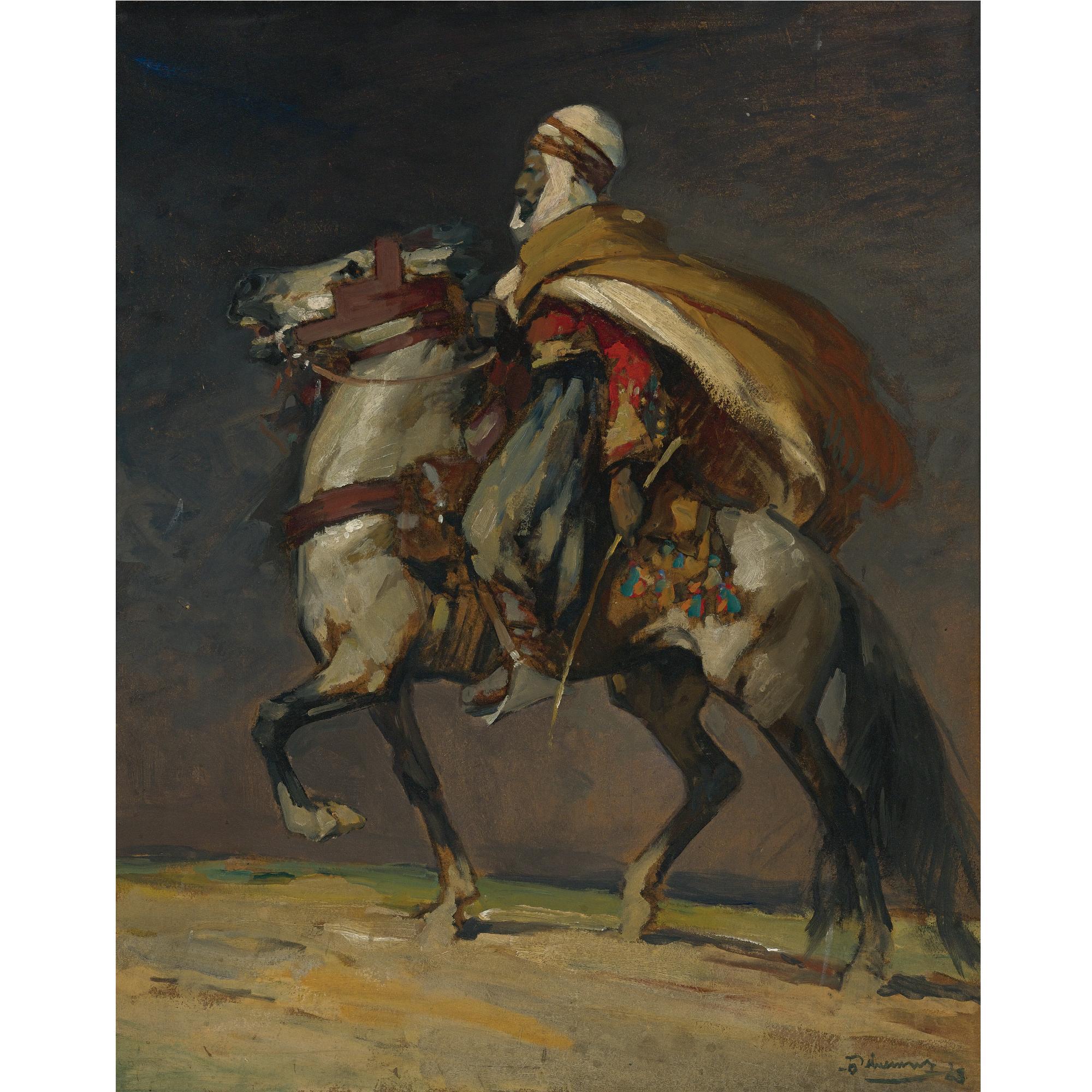 Henri Deluermoz - French An Algerian Horseman