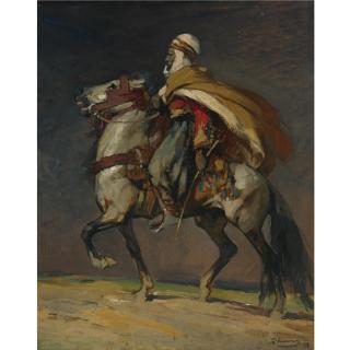 Henri Deluermoz - French An Algerian Horseman