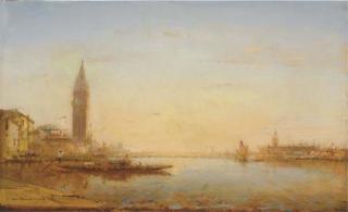 Henri Duvieux - Vue de Venise