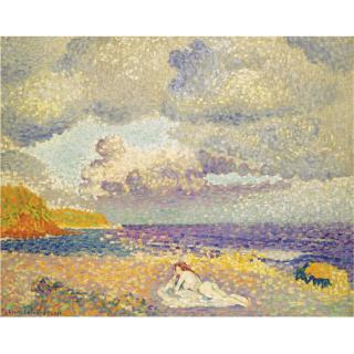 Henri Edmond Cross - Avant L\'Orage (La Baigneuse)
