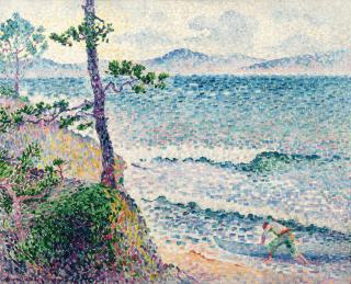 Henri Edmond Cross - Avant l’orage (La Barque)