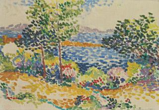 Henri-Edmond Cross - Bord De Mer En Méditerranée