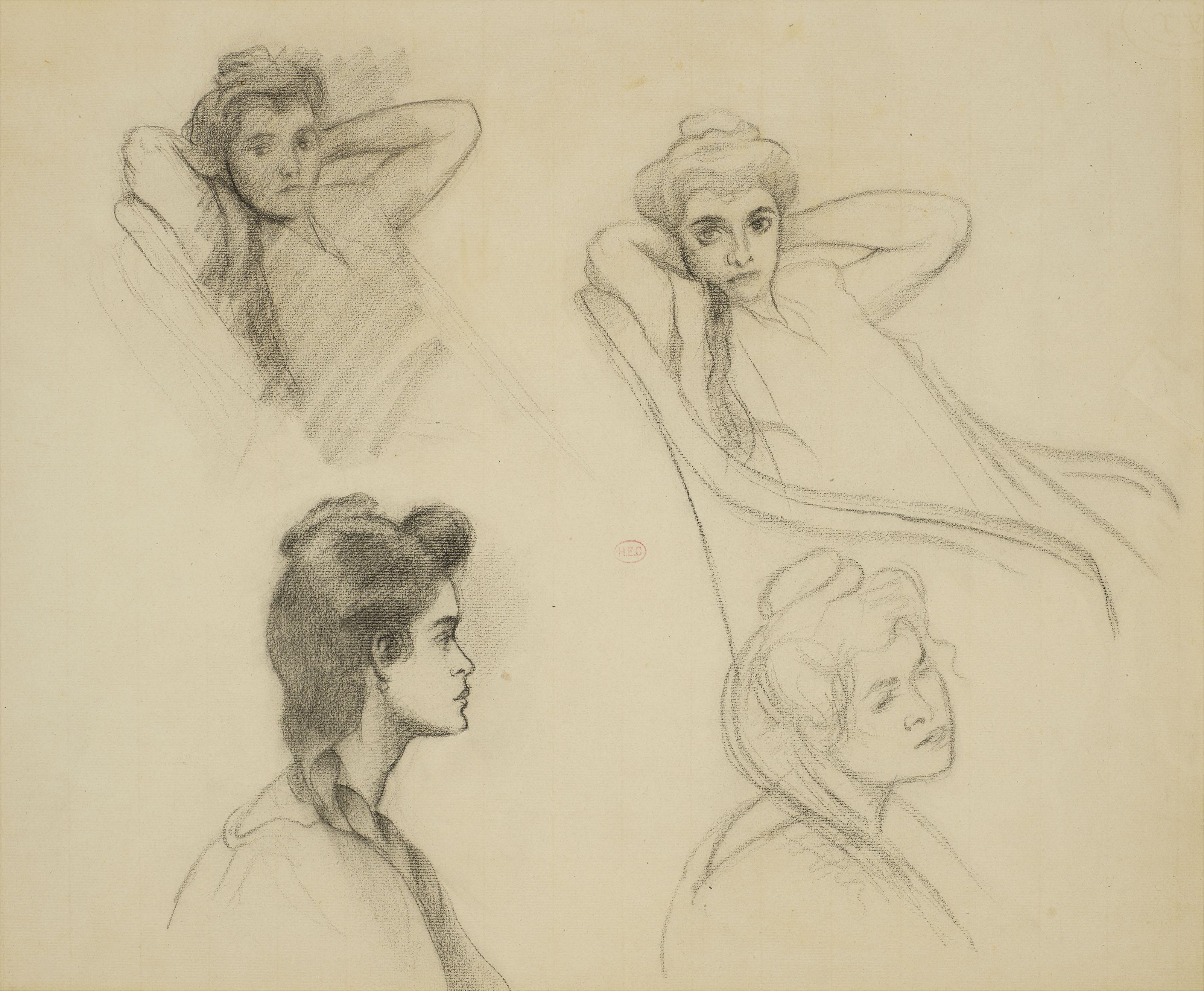 Henri-Edmond Cross - Études de femme