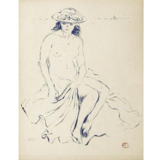 Henri-Edmond Cross - La Baigneuse