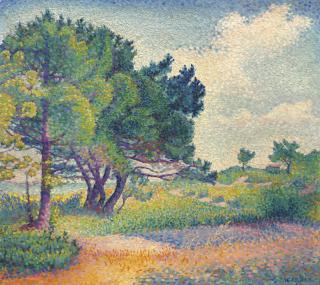 Henri Edmond Cross - La petite maison à Saint-Clair