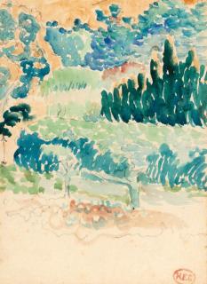 Henri Edmond Cross - Le jardin
