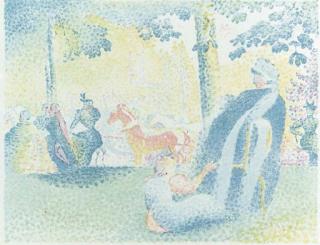 Henri-Edmond Cross - Les Champs-Élysées