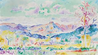 Henri-Edmond Cross - Les Monts des Maures