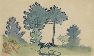 Henri Edmond Cross - Les Pins