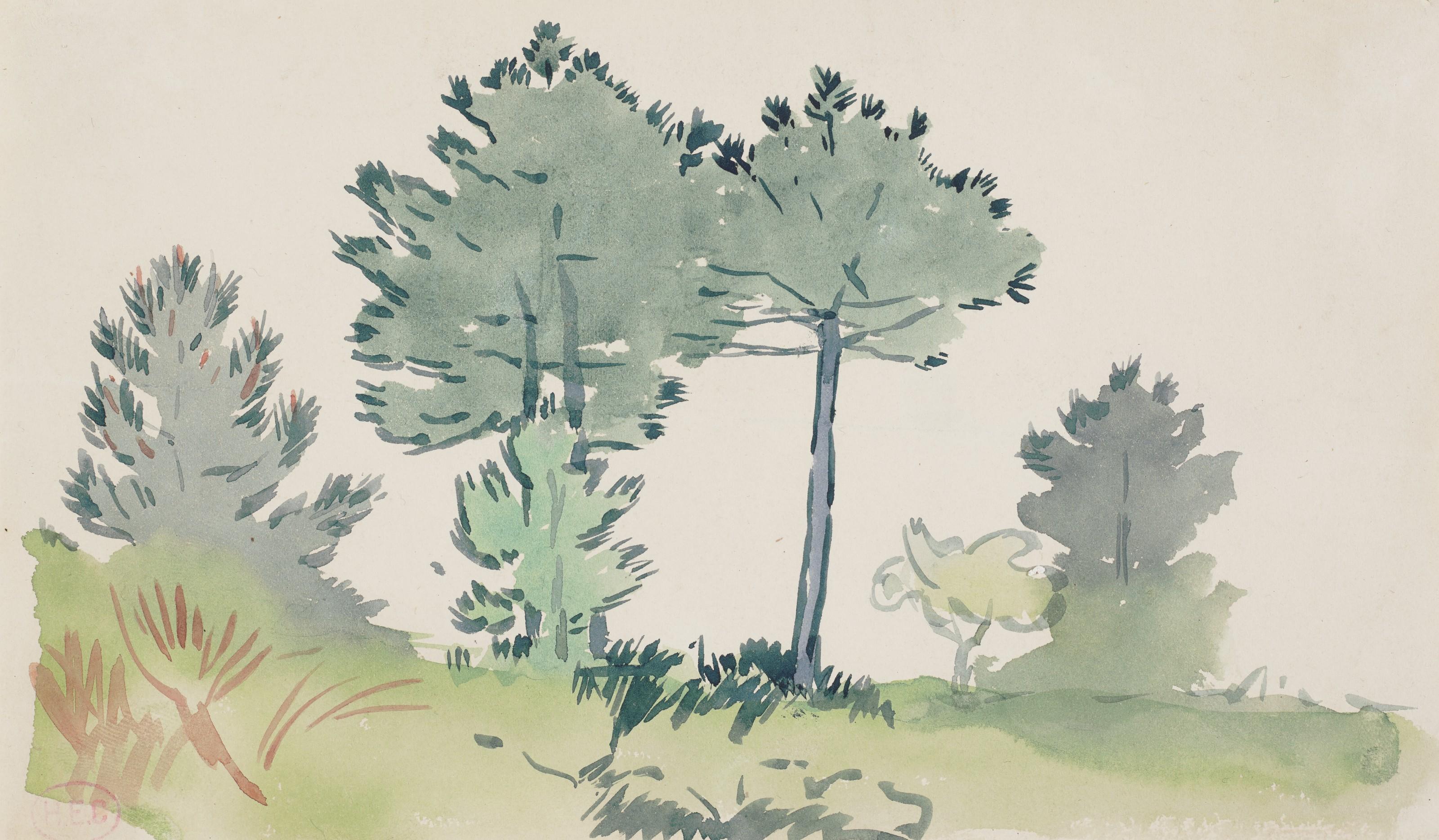 Henri-Edmond Cross - Les Pins