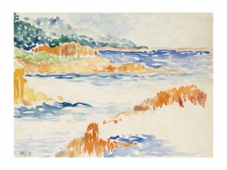 Henri Edmond Cross - Les rochers rouges