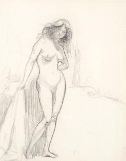 Henri Edmond Cross - Nu debout