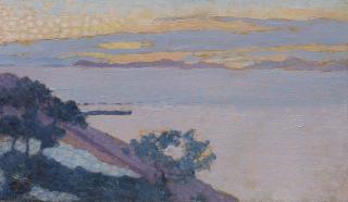Henri Edmond Cross - Paysage Au Soleil Couchant